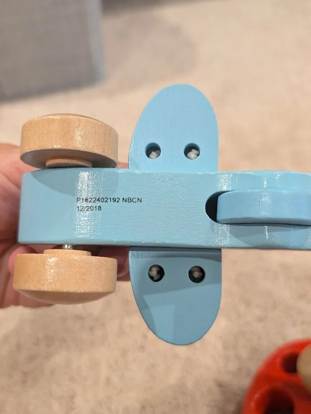 Hape Wooden Airplane and Car set
